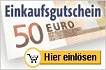 Gratis Einkaufsgutschein im Wert von 50 Euro!