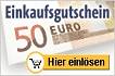 Gratis Einkaufsgutschein im Wert von 50 Euro